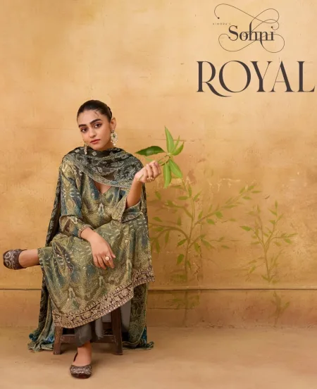 Royal By Kimora Sohni Kanjivaram Printed Salwar Suits